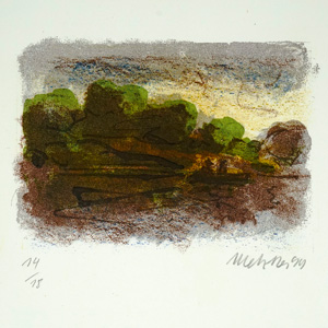 Lot 3102, Auction  125, Fontane, Theodor, Landpartien. Witzwort, Quetsche, 1999. - Mit 13 Lithografien von H. Metzkes. 22 Exemplare (Ausgabe C)