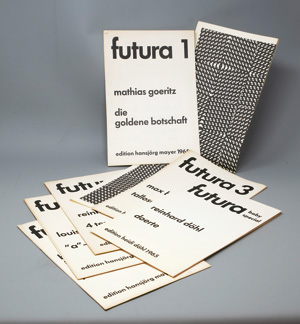 Lot 3107, Auction  125, Futura, Nr. 1-6 und "Baby Special". Stuttgart, Edition Hansjörg Mayer, 1965-1966
