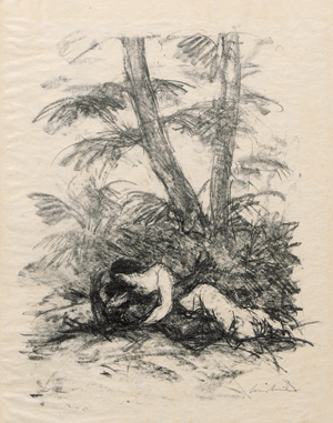 Lot 3121, Auction  125, Goethe, Johann Wolfgang von, Gedichte. Berlin, P. Cassirer, 1924-1926. - Mit Original-Lithographien von M. Liebermann, E. Barlarch, H. Meid und K. Walser.