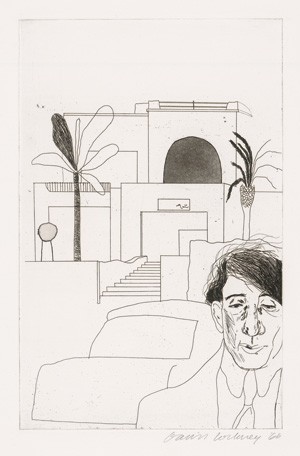 Lot 3151, Auction  125, Cavafy, C. P. und Hockney, David, Fourteen poems. London, Alecto, 1966. - Vom Künstler signierten Exemplaren der Edition A