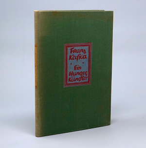 Lot 3187, Auction  125, Kafka, Franz, Ein Hungerkünstler. Berlin, Die Schmiede, 1924. - Erste Ausgabe