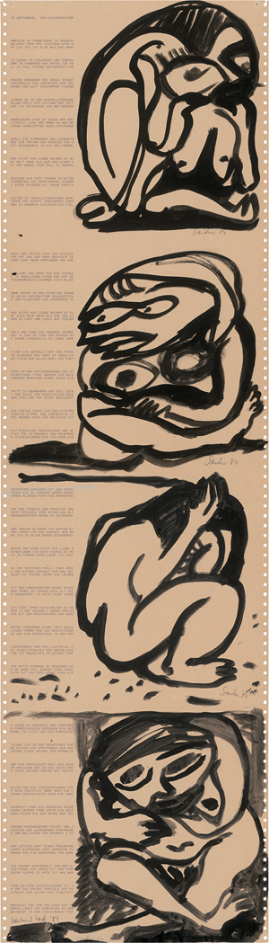 Lot 3224, Auction  125, Lorek, Leonhard, Im Wertwandel der Wolkenkratzer. Mit Zeichnungen von Reinhard Sandner. 1984