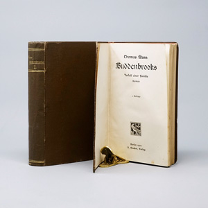 Lot 3237, Auction  125, Mann, Thomas, Buddenbrooks. Berlin, S.Fischer, 1903