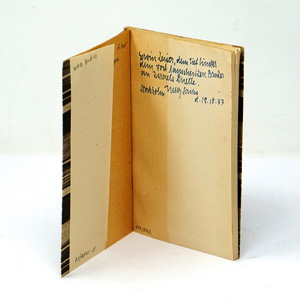 Lot 3318, Auction  125, Sachs, Nelly, In den Wohnungen des Todes. Berlin, Aufbau, 1947. - Widmungsexemplar