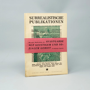 Lot 3365, Auction  125, Surrealistische Publikationen, Hrsg. von E. Jené und M. Hölzer. Bd 1. Klagenfurt, Haid, 1950 