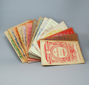 Lot 3398, Auction  125, Viridis Candela, Cahiers du collège du 'Pataphysique - Dossiers - Subsidia Pataphysica