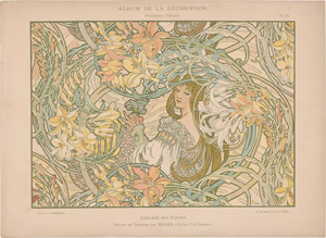 Lot 3437, Auction  125, Calavas, A., Album de la Décoration. 2e Volume. Librairie des Arts Décoratifs A. Calavas, 1895