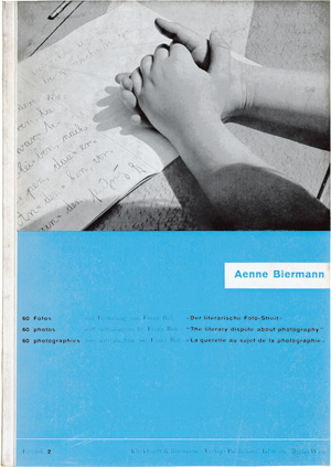 Lot 3462, Auction  125, Biermann, Aenne, 60 Fotos. Berlin, Klinkhardt & Biermann, 1930