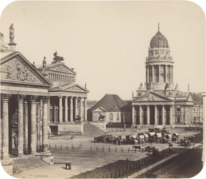 Lot 4004, Auction  125, Ahrendts, Leopold, Gendarmenmarkt, Berlin