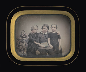 Lot 4040, Auction  125, Daguerreotypes, Brother and two sisters