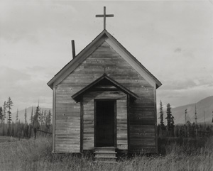 Lot 4192, Auction  125, Lange, Dorothea, Abandoned church in cutover area, Boundary County, Idaho