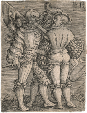 Lot 5025, Auction  125, Binck, Jakob, Ein Fähnrich, Pfeifer und Trommler