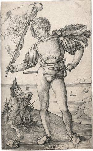Lot 5072, Auction  125, Dürer, Albrecht, Der Fahnenschwinger