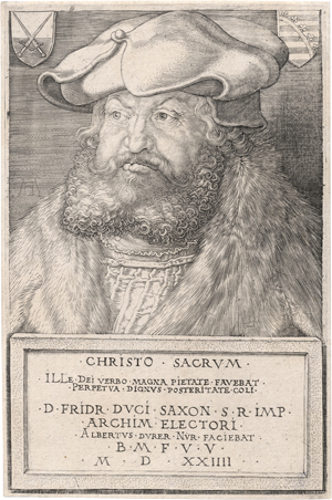 Lot 5076, Auction  125, Dürer, Albrecht, Friedrich der Weise