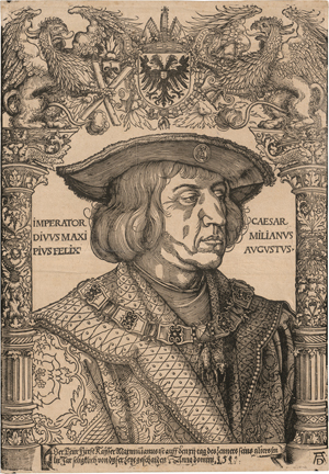 Lot 5088, Auction  125, Dürer, Albrecht, Bildnis Kaiser Maximilian I. 