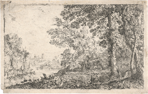 Lot 5141, Auction  125, Lorrain, Claude, L'apparition