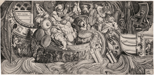 Lot 5144, Auction  125, Lucchese, Michele, Eine antike Seeschlacht (Enterung)