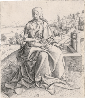 Lot 5153, Auction  125, Meister MZ, Die Madonna am Röhrbrunnen