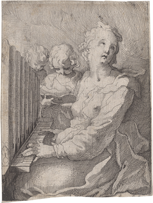 Lot 5178, Auction  125, Pietersz. Sweelink, Gerrit, Santa Cecilia