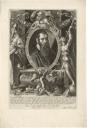 Lot 5210, Auction  125, Sadeler, Aegidius, Bildnis Pieter Brueghel der Jüngere