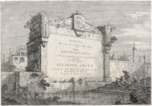Lot 5251, Auction  125, Canaletto, Titelblatt zu den Veduten