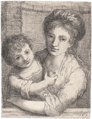 Lot 5283, Auction  125, Kauffmann, Angelika, Die Mutter mit dem Kind