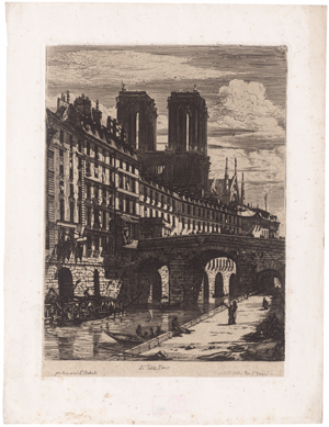 Lot 5385, Auction  125, Meryon, Charles, Le petit pont