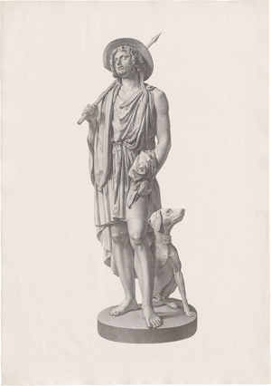 Lot 5404, Auction  125, Thorvaldsen, Bertel - nach, S. Giovanni Battista che predica nel deserto