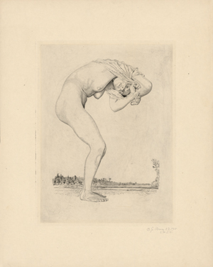 Lot 5424, Auction  125, Greiner, Otto, Weiblicher Akt
