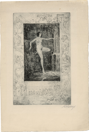 Lot 5427, Auction  125, Héroux, Bruno, Nymphe an der Quelle