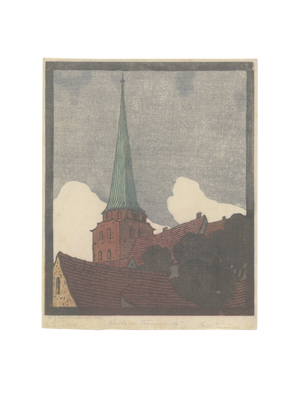 Lot 5452, Auction  125, Thiemann, Carl, Kirche in Travemünde