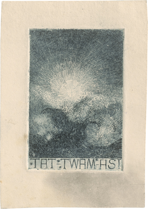 Lot 5465, Auction  125, Wöhler, Hermann, Tat - Twam - Asi