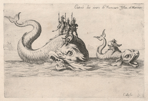 Lot 5503, Auction  125, Callot, Jacques, Le Combat à la Barrière