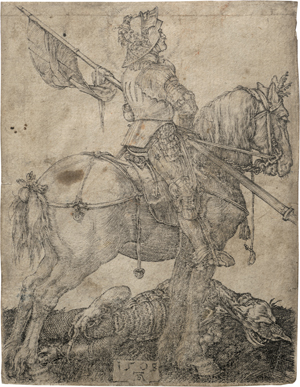 Lot 5531, Auction  125, Dürer, Albrecht, St. Georg zu Pferd