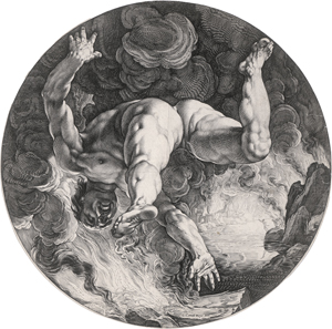 Lot 5569, Auction  125, Goltzius, Hendrick, Die vier Himmelsstürmer