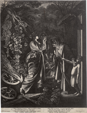 Lot 5595, Auction  125, Hollar, Wenzel, Die Verspottung der Ceres