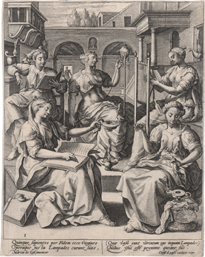 Lot 5644, Auction  125, Passe d. Ä., Crispijn de, Die klugen und die törichten Jungfrauen