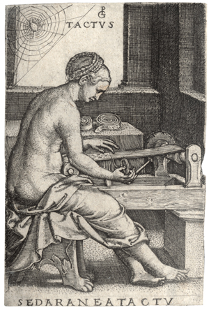 Lot 5647, Auction  125, Pencz, Georg, Auditus; Visus; Tactus