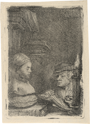 Lot 5669, Auction  125, Rembrandt Harmensz. van Rijn, Der Zeichner