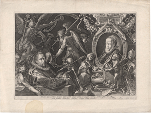 Lot 5683, Auction  125, Sadeler, Aegidius, Bartholomäus Spranger und seine Gattin Christina Muller