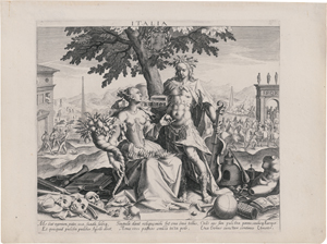 Lot 5686, Auction  125, Sadeler I, Raphael - nach, Die vier europäischen Länder