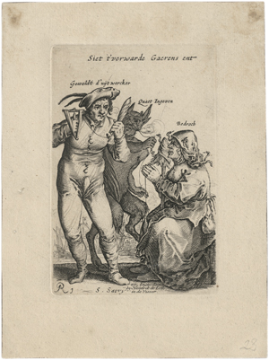 Lot 5689, Auction  125, Savery, Jacob - nach, Bettler und Bauern 