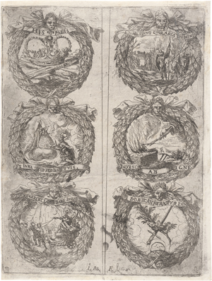 Lot 5706, Auction  125, Valdes, Lucas de, Drei Illustrationen zu 'Fiesta de la Santa Iglesia de Sevilla'