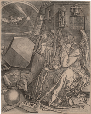 Lot 5716, Auction  125, Wierix, Johannes, Die Melancholie (Melencolia I.)