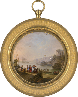 Lot 6040, Auction  125, Blarenberghe, Louis-Nicolas van - zugeschrieben, Hafenszene