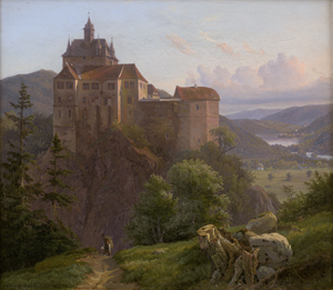 Lot 6093, Auction  125, Carmiencke, Johann Hermann, Burg Kriebstein an der Zschopau in Sachsen