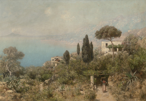 Lot 6123, Auction  125, Berninger, Edmund, Blick von der Sorrentiner Halbinsel auf den Vesuv
