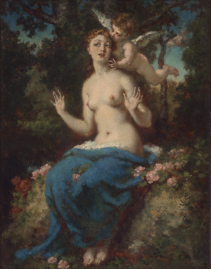 Lot 6182, Auction  125, Diaz de la Peña, Narcisse, Venus und Amor