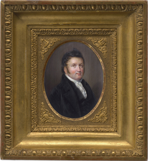 Lot 6423, Auction  125, Grahl, August, Miniatur Portrait eines jungen Mannes in schwarzer Jacke und Weste