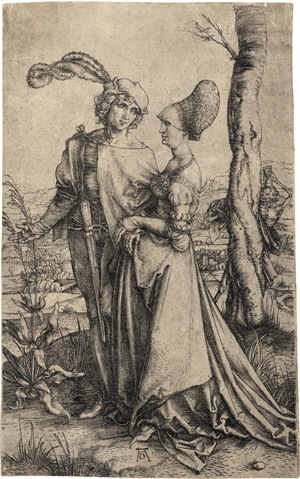 Lot 6511, Auction  125, Dürer, Albrecht, Der Spaziergang